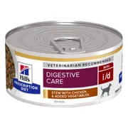 Hill's Prescription Diet i/d Digestive Care Stoofpotje Hondenvoer Nat Kip & Groenten 156 gr