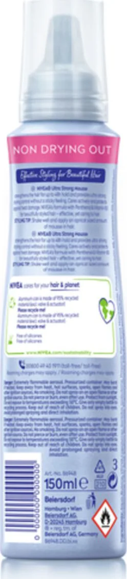 NIVEA Styling Mousse Hold 5 Ultra Strong 150 ml