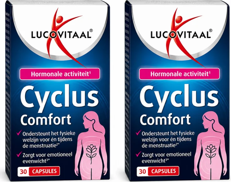 2x Lucovitaal Cyclus Comfort 30 capsules
