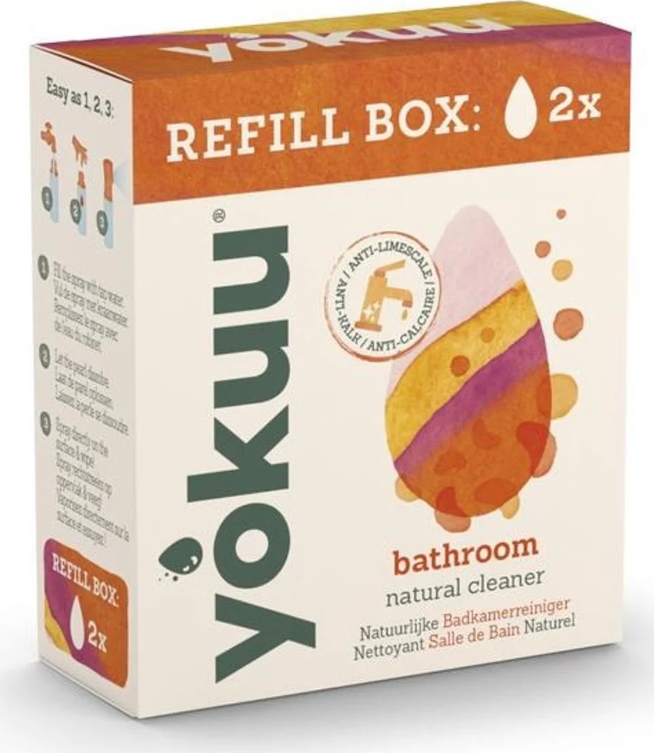 Yokuu Badkamer Reiniger Navulling 2ST