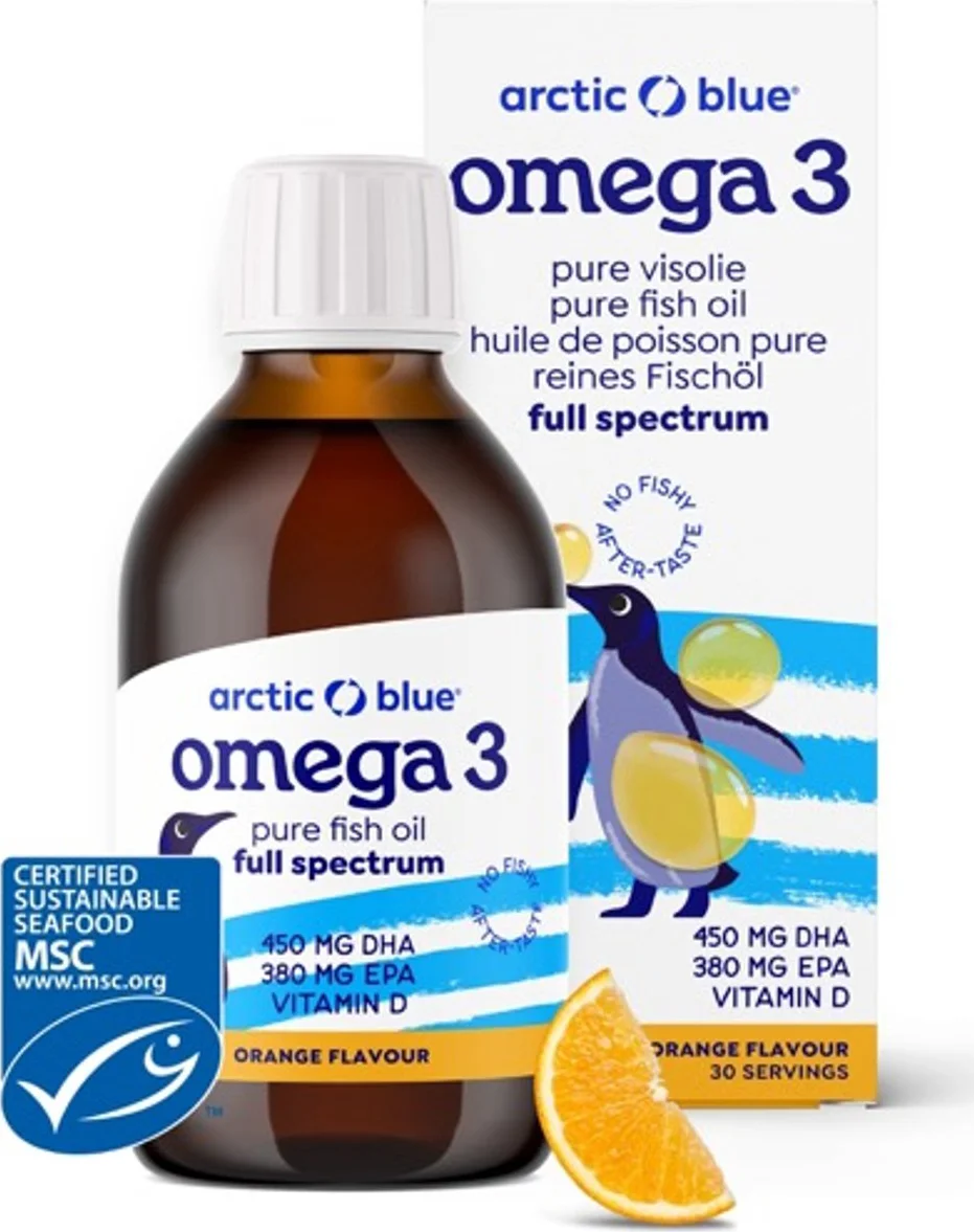 Arctic Blue Visolie Kids DHA en EPA met vitamine D3 -High dose 150ML