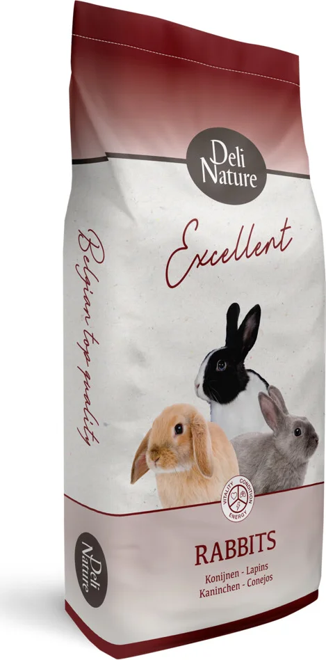 Deli Nature Konijnenvoer Premium Graanvrij 12,5 kg