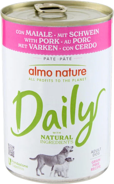 Almo Nature Daily Hondenvoer Varken 400 gr