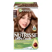 6x Garnier Nutrisse Ultra Crème Permanente Haarkleuring 6.3 Donker Goudblond