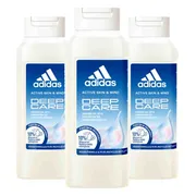 3x Adidas Shower Gel Active Skin & Mind Deep Care W 250 ml