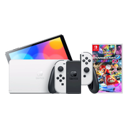 Nintendo Switch OLED Wit + Mario Kart 8 Deluxe