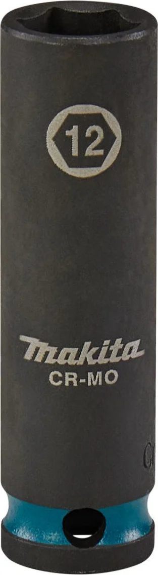 Makita E-16293 Impact Black Krachtdop 3/8" lang | 12 mm