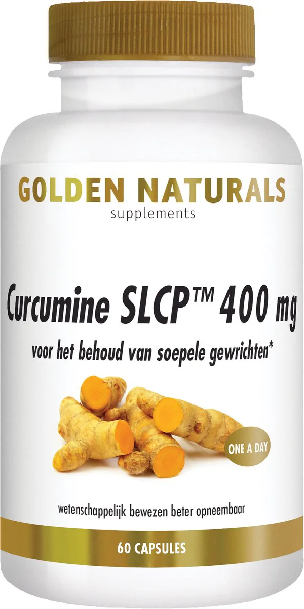 Golden Naturals Curcumine SLCP 400mg 60 vegacapsules