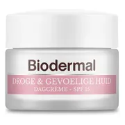 Biodermal Dagcreme droge en gevoelige huid 50ml