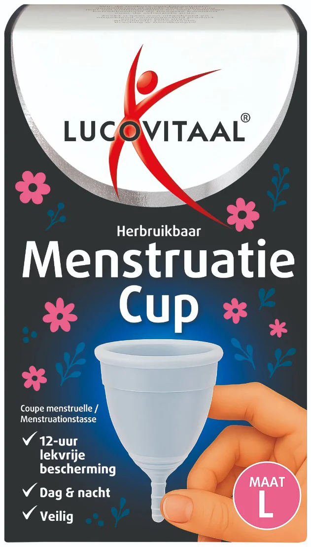 Lucovitaal Menstruatie Cup Maat L