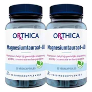 2x Orthica Magnesiumtauraat-60 30 tabletten