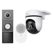 TP-Link Tapo C500 + D235 Smart Battery & Wired Doorbell