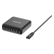 Sitecom 200W GaN Power Delivery Desktop oplader