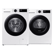 Samsung WW11DG5B25AEEN Super Speed + Samsung DV90DG52A0AEEN