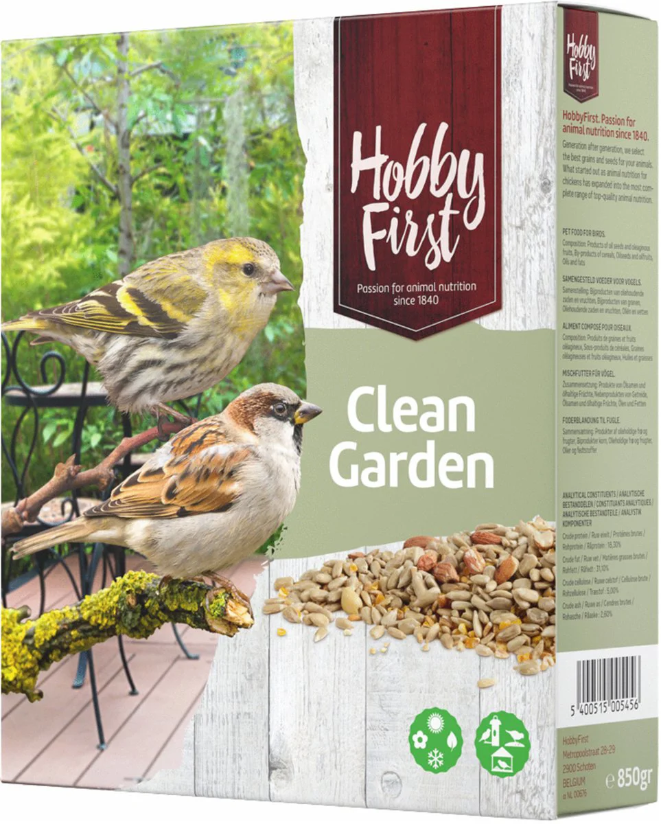 HobbyFirst Wildlife Clean Garden 850 gr
