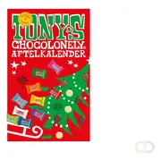 Tony's Chocolonely Mega Adventskalender 2025 - Sint en Kerst- Chocolade cadeau - 10 smaken - Fairtrade - 12 stuks