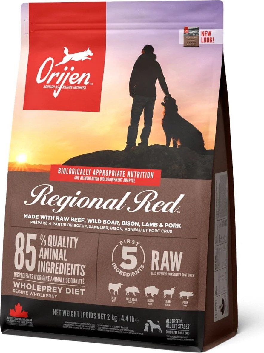 Orijen Hondenvoer Whole Prey Regional Red 2 kg