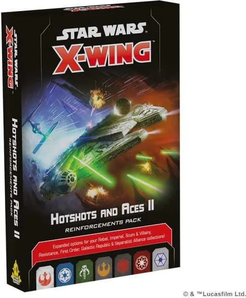 Star Wars: X-Wing Second Edition - Hotshots and Aces II Reinforcements Pack
