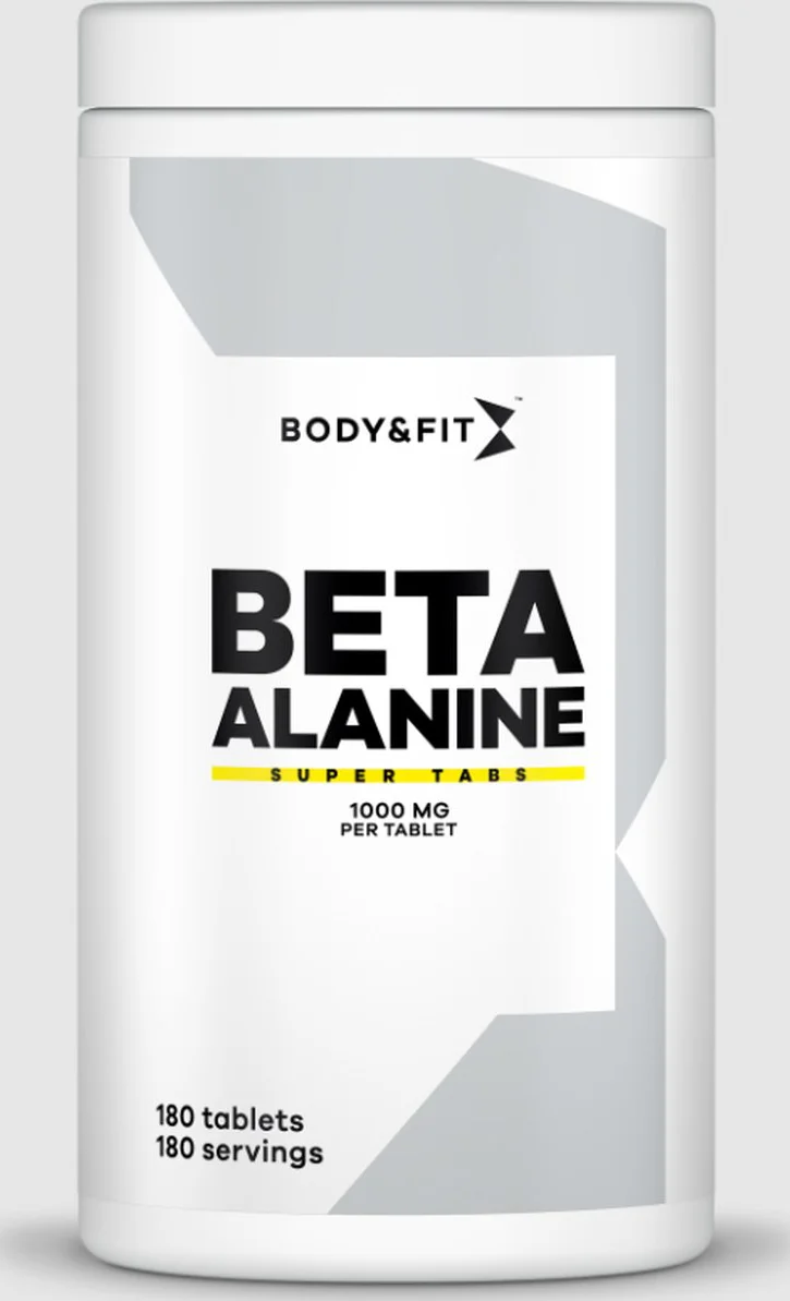 Body & Fit Beta Alanine Super Tabs 180 tabletten