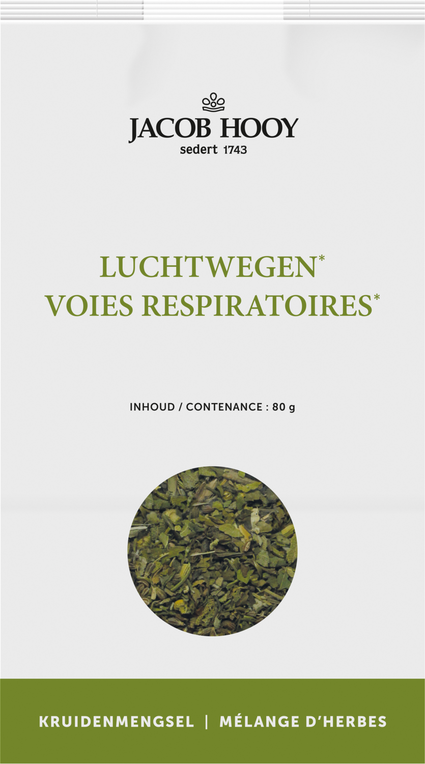 Jacob Hooy Luchtwegen Kruidenmengsel 80GR