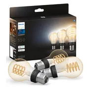 Philips Hue Filament - LED lamp - E27 fitting - bevat 1 lamp - aanpasbaar wit licht - standaard lampvorm - vintage look - slimme verlichting