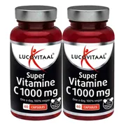 2x Lucovitaal Super Vitamine C 1000mg Vegan 60 Capsules