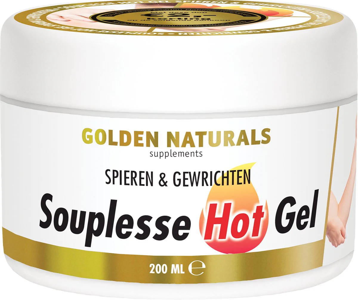 Golden Naturals Souplesse Hot Gel 200 ml