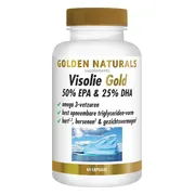 2x Golden Naturals Visolie Gold 50% EPA & 25% DHA 60 softgels