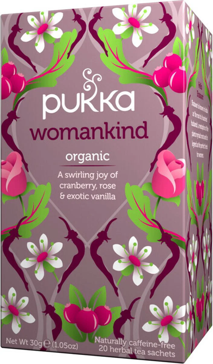 Pukka Biologische Thee Womankind 20 stuks