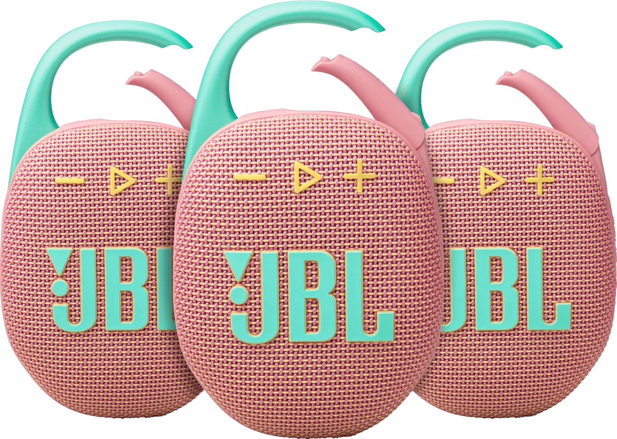 JBL Clip 5 Roze 3-pack