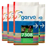 4x Garvo Kippenvoer Volledige Legkorrel met Kruiden 4 kg