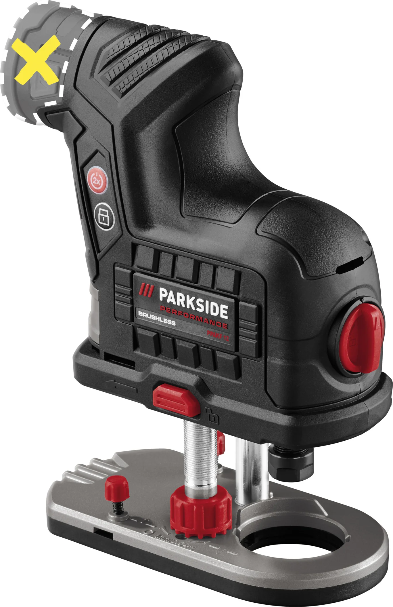 PARKSIDE PERFORMANCE Accu-kantenfrees 12 V zonder accu en lader