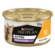 Pro Plan Kattenvoer Nat Mousse Kitten Kip 85 gr