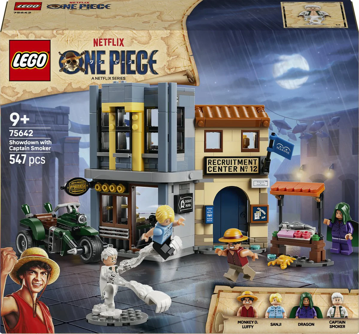 LEGO One Piece Confrontatie met kapitein Smoker 75642