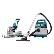 Makita DLX2379UX1 Accu Combiset DLS111 & DVC157 AWS 2x18V Basic Body