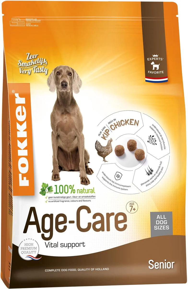 Fokker Age-Care Hondenvoer 13 kg