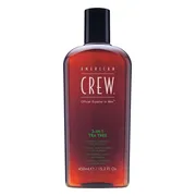 American Crew 3-in-1 Tea Tree Shampoo, Conditioner & Bodywash 450ML