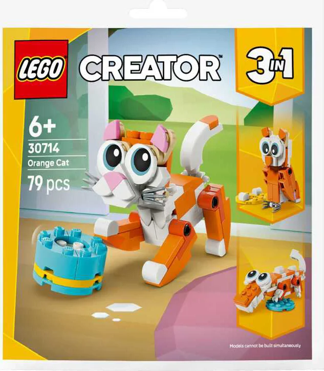 LEGO Creator - Oranje Kat (paperbag) - 30714