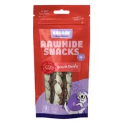 Braaaf Hondensnack Twister Double 12 cm 60 gr