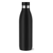 TEFAL RVS drinkfles, 700 ml, dubbelwandig (Zwart)