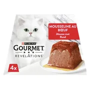Gourmet Revelations Kattenvoer Nat Mousse Rund 4 x 57 gr