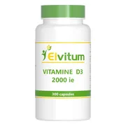 Elvitum Vitamine D3 2000IE Capsules 300CP