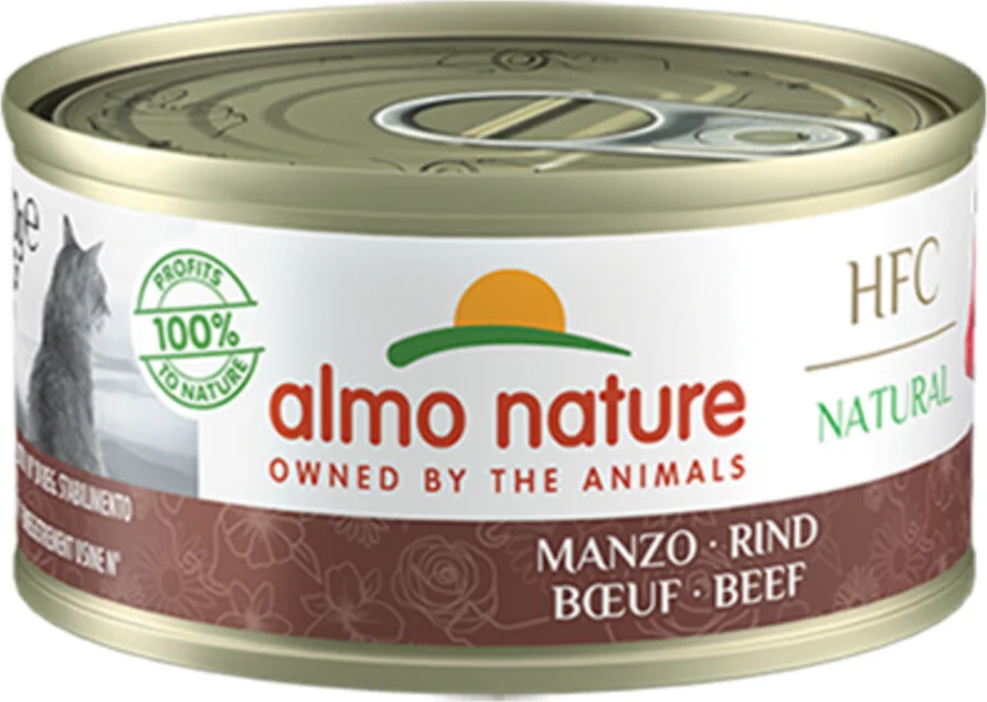48x Almo Nature HFC Natural Kattenvoer Nat Rund 70 gr