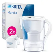 Brita Marella Waterfilterkan Wit + 2 Maxtra Filterpatronen 2,4LT