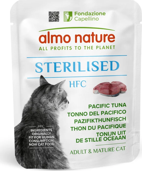 Almo Nature HFC Sterilised Kattenvoer Tonijn uit de Stille Oceaan 50 gr