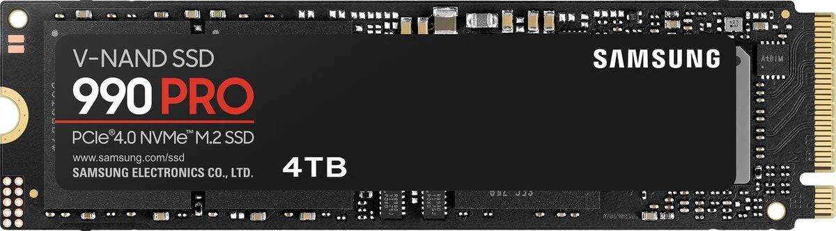 Samsung 990 Pro 4TB NVMe SSD