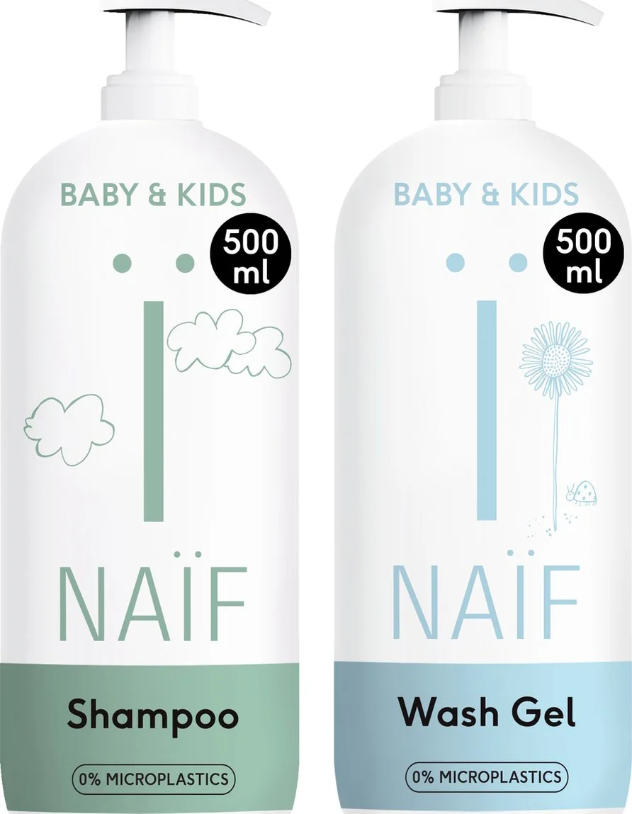 Shampoo & Wasgel - 2x 500 ml - Pakket