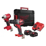 Milwaukee M18 BLPP2A3-502X Accu Combiset 2-delig BLIDR + BLPD2 18V 5.0Ah in HD-Box - 4933492844