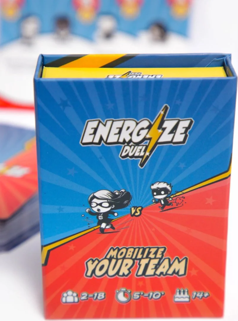 Energize Duel - English - Energizer and Icebreaker - for in Workshops, Training en Teambuilding - Suitable for professionals