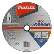 Makita B-60464 Doorslijpschijf 230x2,0x22,23mm RVS/staal